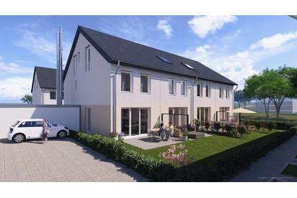 KfW-55: Modernes Reihenendhaus mit ca. 136 m² Wohnfläche in KA-Stupferich - Karlsruhe / Stupferich