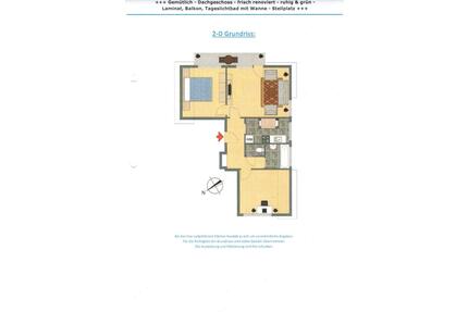 Ruhige 3-Zimmerwohmung, Balkon, Tageslicht-Badezimmer - Stuttgart Neuwirtshaus