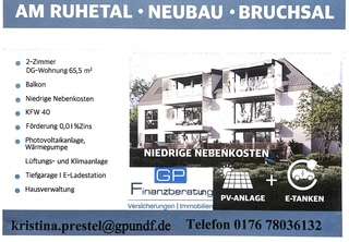 Wohnung zum Kaufen in Bruchsal-Helmsheim 250.000,00 € 65.5 m²