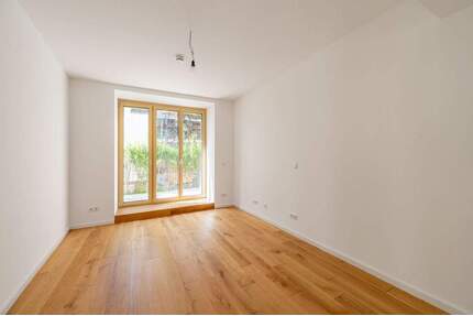 AIGNER - Erstbezug - 4-Zimmer-Erdgeschosswohnung mit sonniger Terrasse im St.-Benno-Viertel - München Neuhausen-Nymphenburg