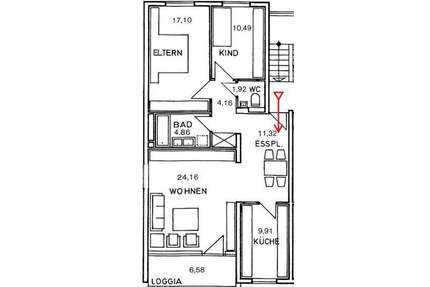 Wohnung zum Kaufen in Nürnberg 321.900,00 € 85 m²