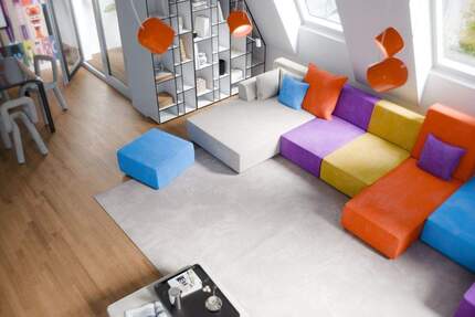 Neubau-Nest mitten im Kiez: Sonnige Dachgeschoss-Wohnung mit Balkon & Tageslichtbad - Berlin Friedrichshain