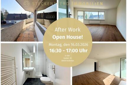 Open House! Mo. 16.03 16.30 - 17.00 Uhr. Wohnen im Alten Dorf: Erstbezug nach Sanierung mit großem Sonnenbalkon und Garage! - Hannover Buchholz-Kleefeld