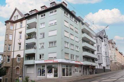 Zentrale 2-Zimmer-Wohnung mit Südbalkon und guter Anbindung - Stuttgart Ost