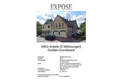 WEG Anteile zu verkaufen - 280.000,00&nbsp;EUR Kaufpreis, in Großenkneten (PLZ: 26197)