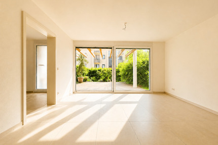 Moderne Erdgeschosswohnung mit Südterrasse & Gartenanteil in gefragter Wohnlage, Echterdingen - Leinfelden-Echterdingen