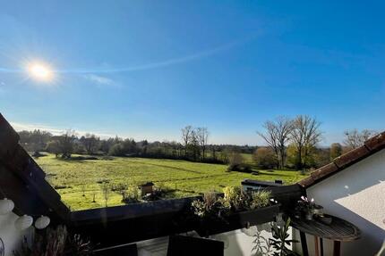 ruhige helle 3-Zi-DG-Wohnung mit Loggia u. Traumaussicht - Baden-Baden Balg