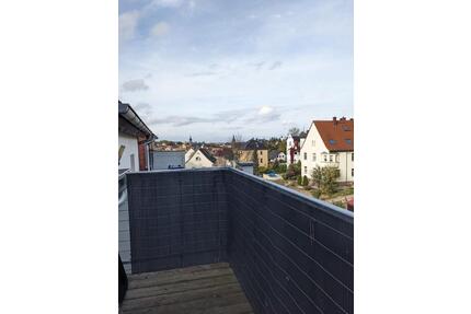 3 Raumwohnung Altenburg + DG mit Balkon + Super Aussicht