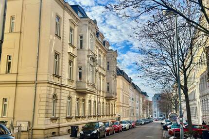 Exklusive Terrassenwohnung mit großer Südterrasse & Stellplatz in Bestlage - Leipzig Südvorstadt