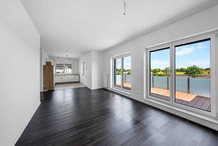 Lichtdurchflutete 3-Zimmer-Wohnung mit Weitblick ins Grüne - Weyhe Erichshof