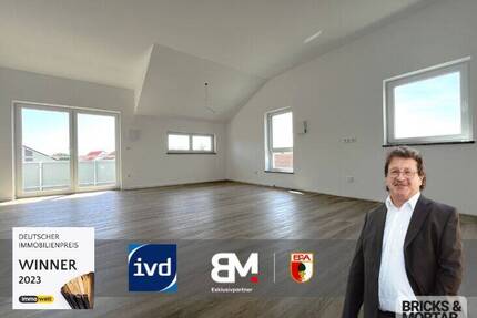 Exklusive, sonnendurchfluteten 4-Zimmer- Dachgeschosswohnung mit 2 Carport-Stellplätzen - Deiningen