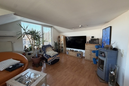 Wohnen mit Blick auf das Brenzer Schloss - Großzügige 4-Zimmer Wohnung mit Dachterrasse in Sontheim - Sontheim an der Brenz