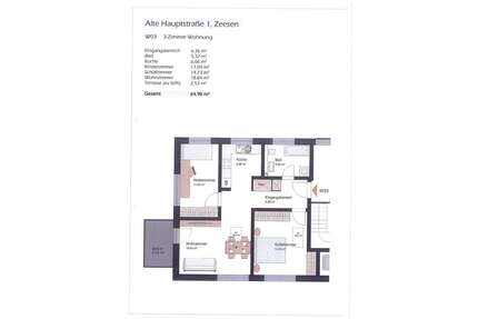 Wohnung zum Mieten in Königs Wusterhausen 852,45 € 62.45 m²