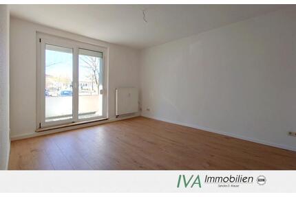 Schick sanierte 2-Raum-Wohnung mit Balkon und Blick ins Grüne in der Delle - Riesa