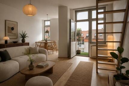 Urbanes historisches Loft-Apartment im Rheingauviertel, WI frei - Wiesbaden Biebrich