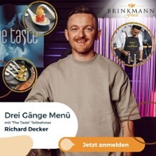 Menüabend mit Richard Decker | BRINKMANNfinest Lounge Schwerin