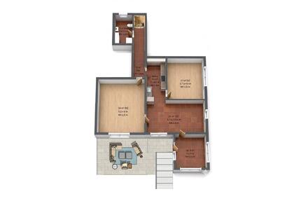 Wohnung 2 Zimmer od. 3 Zimme, innensauna, Garten möglich - Tessin