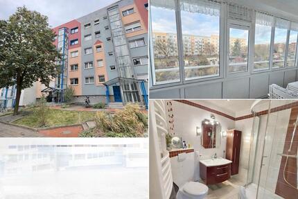 3-Raum Wohnung Aufzug, Fußbodenheizung,Wintergarten-Balkon - Wolmirstedt