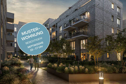 Weitblick inklusive - stilvolle 2-Zimmer-Wohnung mit Loggia im 5. OG - bezugsfertig Spätsommer 2026 - Hamburg / Groß Borstel