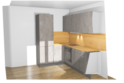 Sanierte 2-Zimmer-Obergeschosswohnung mit Terrasse und Garage in Ebernhahn