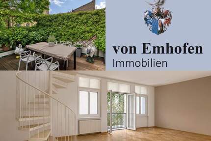 Köln-Deutz hochattraktive unkonventionelle Maisonettewohnung