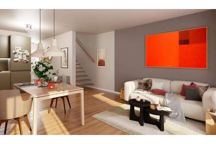 4-Zi.-Maisonettewohnung, Terrasse mit Garten und zwei Bäder - Düsseldorf Benrath