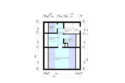 Vermiete 1.5 Zimmer Wohnung - 550,00&nbsp;EUR Kaltmiete, ca.&nbsp; 40,00&nbsp;m&sup2; in Ingersheim (PLZ: 74379)