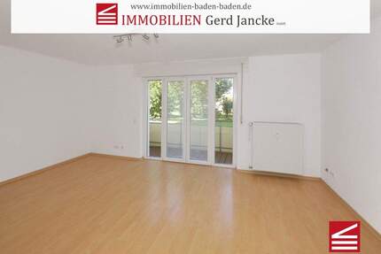 Baden-Baden, gut geschnittene Zwei-Zimmer-Wohnung mit Balkon u. Carport!