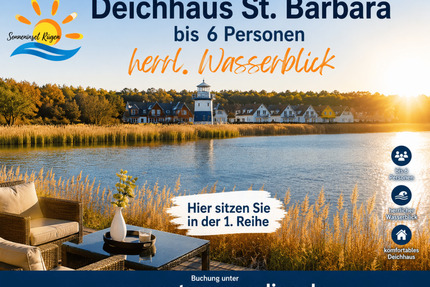 Jetzt Deichhaus am Wasser kaufen und in eine der begehrtesten Lagen investieren - Breege
