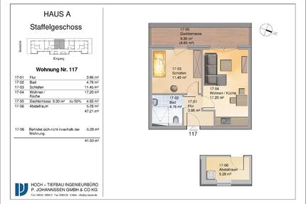 Altengerechtes Wohnen, barrierefreie, helle 2-Zimmer Wohnung - Gudow
