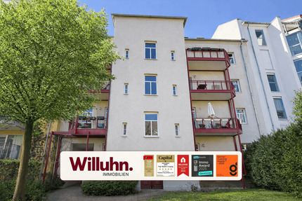 Leipzig-Gohlis | Aufzug | Balkon | Einbauküche | Mosaik-Parkett |