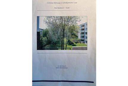 3 Zimmer Wohnung in Schloßparknähe - Nordhorn Bakelde
