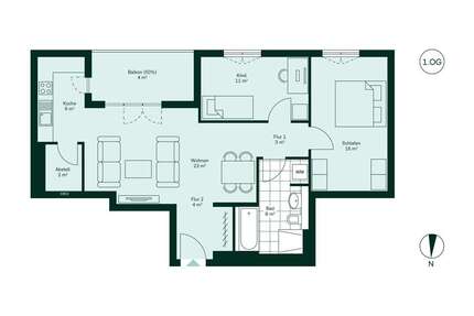 Wohnung zum Kaufen in Langen 452.900,00 € 77.43 m²