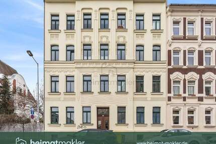 2-Zimmer-Wohnung mit ruhigem Innenhofbalkon in gepflegtem Altbauensemble - Leipzig Sellerhausen-Stünz