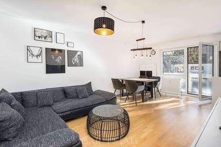 Modern geschnittene 2-Zimmer-Wohnung mit Balkon und idealer Anbindung an den ÖPNV - München Untergiesing-Harlaching