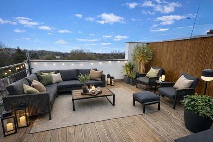 Moderne Dachgeschosswohnung über 2 Etagen mit großer Dachterrasse! - Bad Schmiedeberg