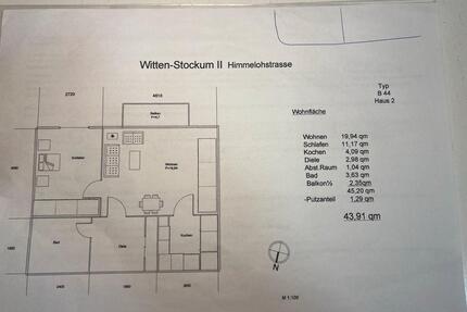 Ideales Studentenapartment in Witten-Stockum
