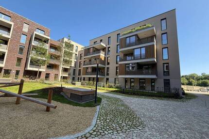 Neubau 4 Zi.-Penthouse-Wohnung mit Dachterrasse - Stadtquartier 