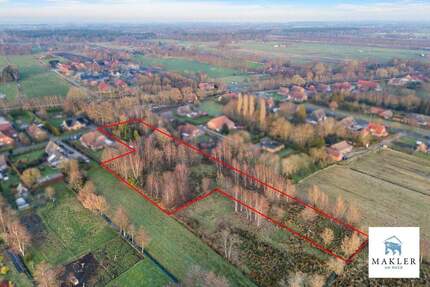 ~~RESERVIERT - Vorne bauen - viel Platz dahinter - über 7000m² in Großheide ~~ - Großheide / Ostermoordorf Westermoordorf
