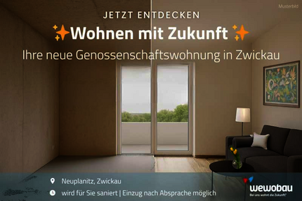 Wohnung zum Mieten in Zwickau 361,80 € 54 m²
