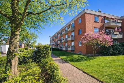 Wohnen mit Lebensqualität: 3-Zimmer-Wohnung mit Südwest-Loggia, Garage & Garten in Kevelaer