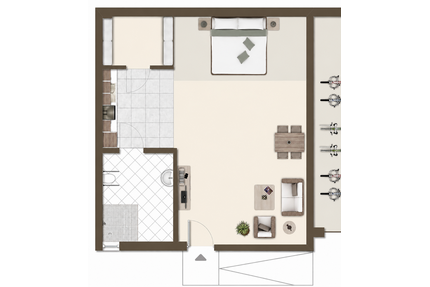 Wohnung zum Mieten in Lustadt 715,00 € 65 m²