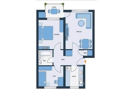 3 Zimmer Wohnung in Finthen - 250.000,00&nbsp;EUR Kaufpreis, ca.&nbsp; 70,00&nbsp;m&sup2; in Groß-Gerau (PLZ: 64521)