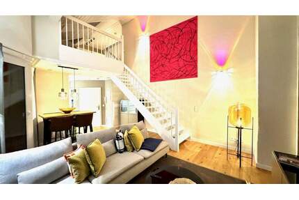 Aussergewönlich Wohnen 2-R- Galerie möbliert mit Dachterrasse Traumküche Lift u.TG ! - Zwickau Marienthal