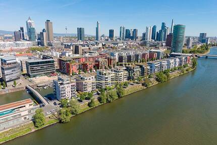 Frankfurt Westhafen - Urbanes Wohnen in exklusiver Wasserlage - Frankfurt am Main Gutleutviertel