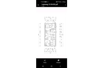 Wohnung OG +DG ca. 150 qum. Wohnfläche. DG ausgebaut. - Mayen