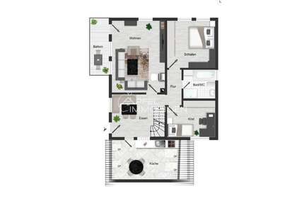Wohnung zum Kaufen in Vaihingen an der Enz 205.000,00 € 128 m²