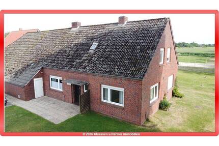 Danach haben Sie lange gesucht - 175.000,00&nbsp;EUR Kaufpreis, ca.&nbsp; 168,00&nbsp;m&sup2;&nbsp;Wohnfl&auml;che in Großefehn (PLZ: 26629) Ostgroßefehn