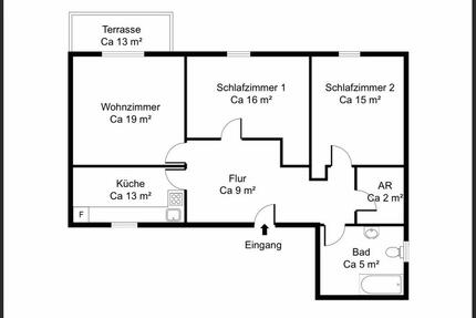 3,5 Zimmer-Erdgeschosswohnung im Zweifamilienhaus - Waldkraiburg