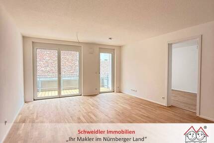 Moderne 2-Zimmer-Neubauwohnung mit Balkon & Stellplatz in ruhiger Innenstadtlage von Nürnberg